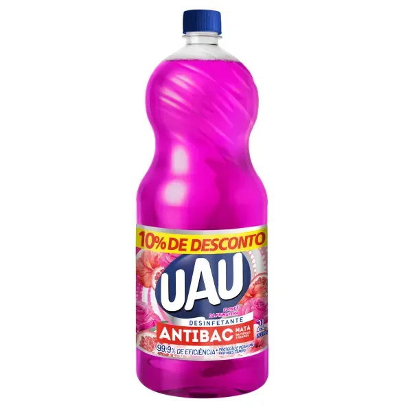 Desinfetante Uau Antibac Flores da Primavera 2 L